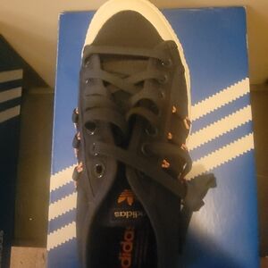 Adidas Nizza Blue & White Size 9M